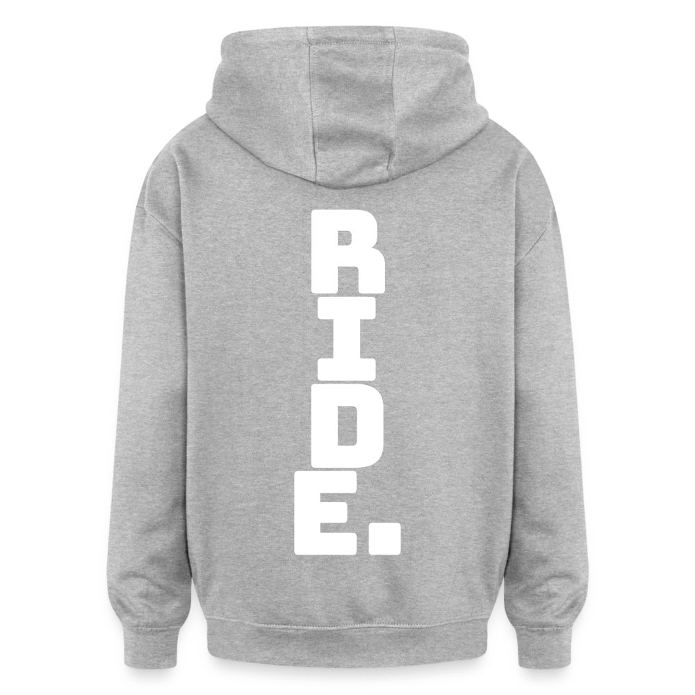 Oversized Unisex Hoodie - heather grey