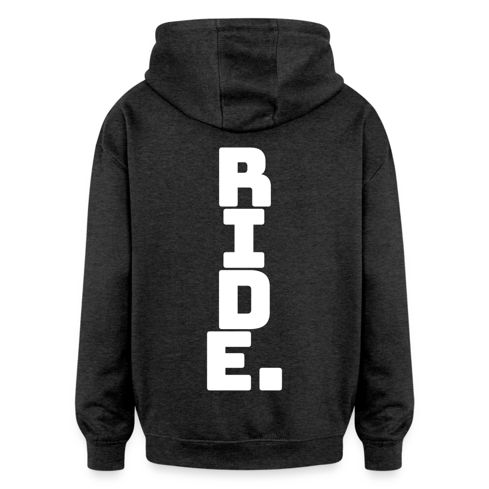 Oversized Unisex Hoodie - charcoal grey