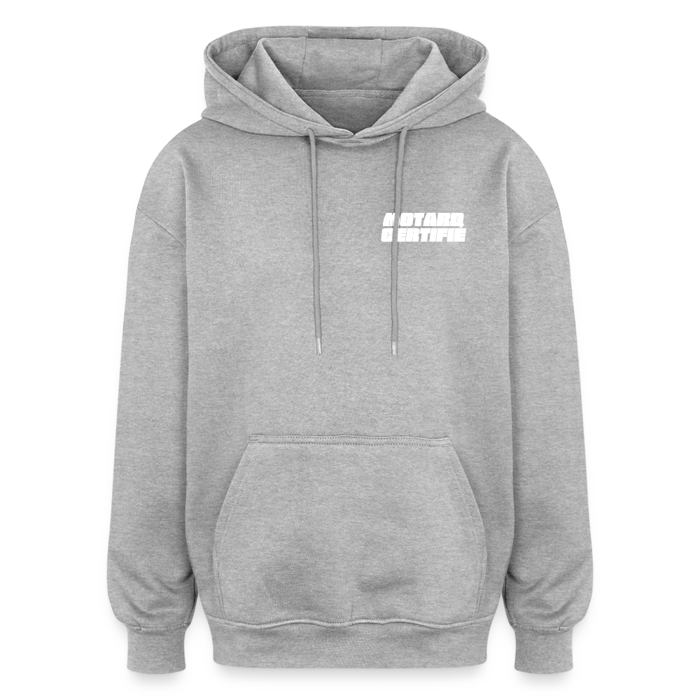 Oversized Unisex Hoodie - heather grey