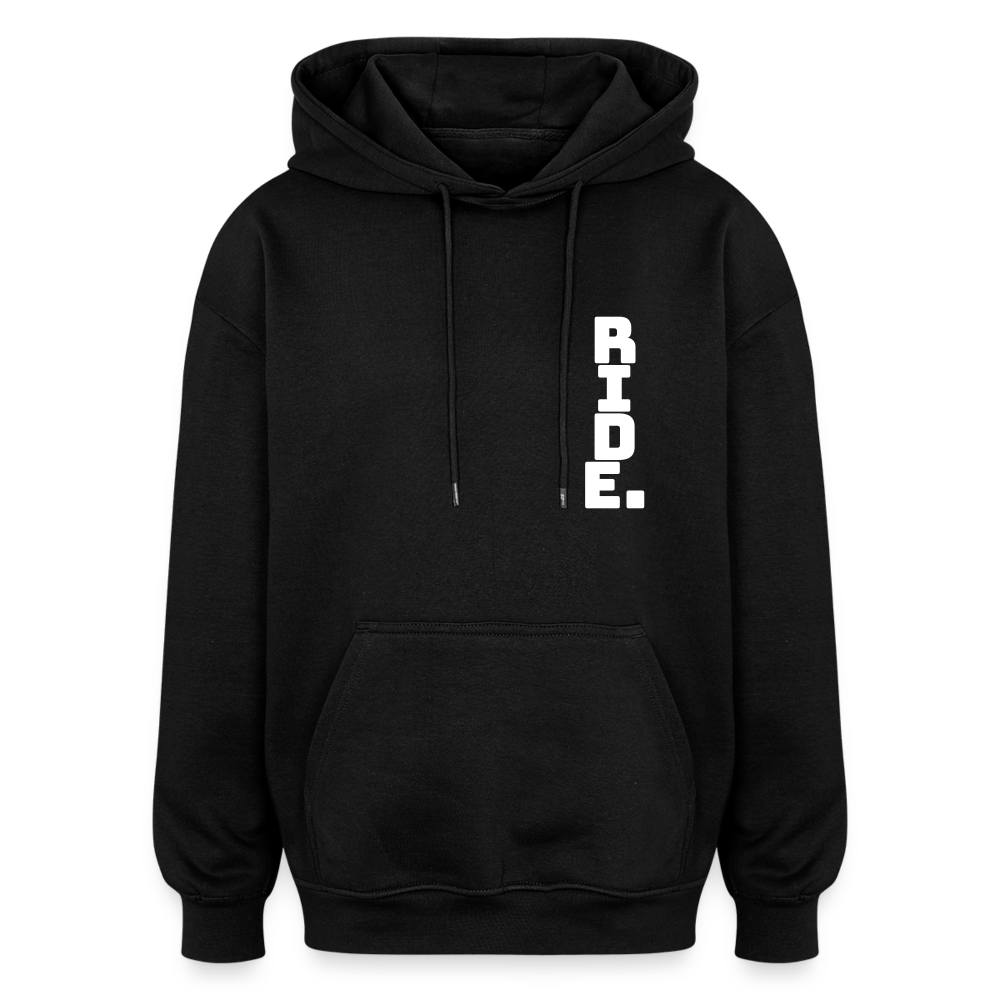 Oversized Unisex Hoodie - black