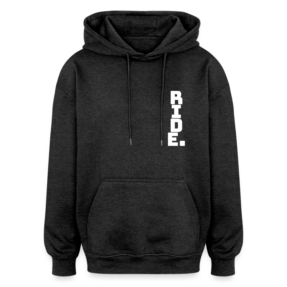 Oversized Unisex Hoodie - charcoal grey