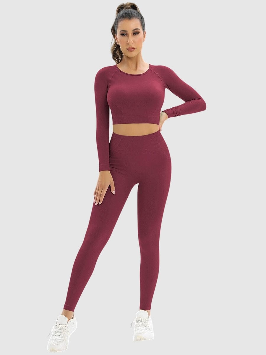 Ensemble Sport Legging et Crop Top