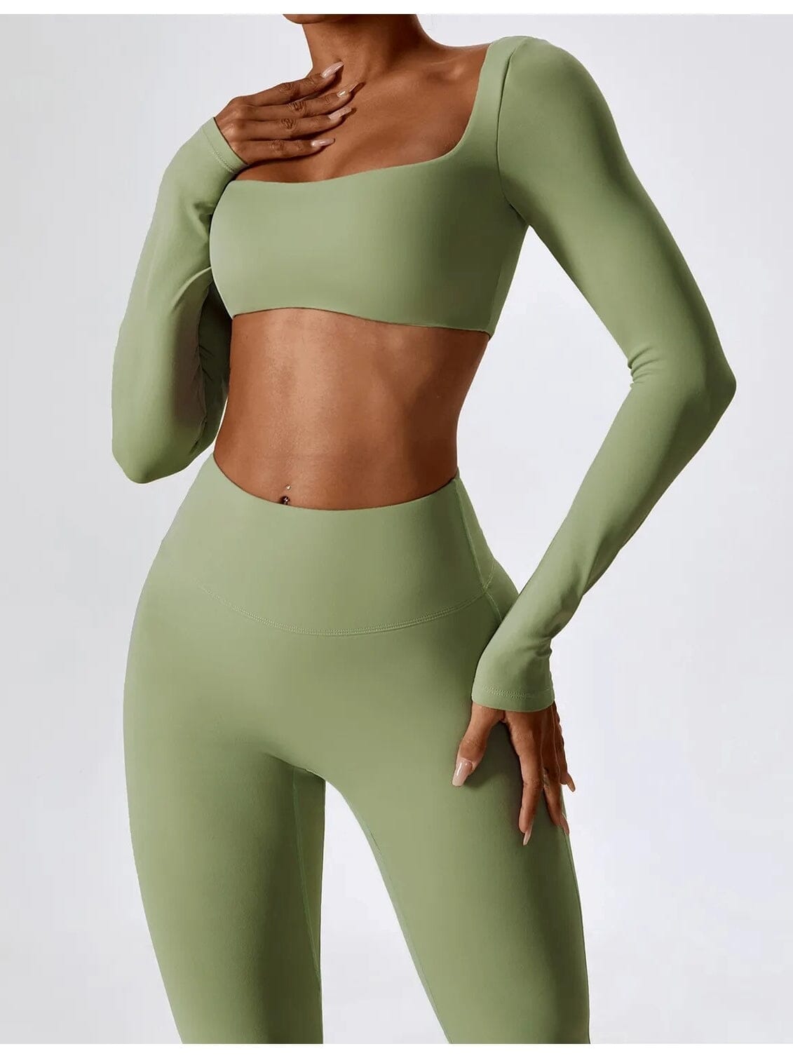 Ensemble Sport Legging Évasé Push Up