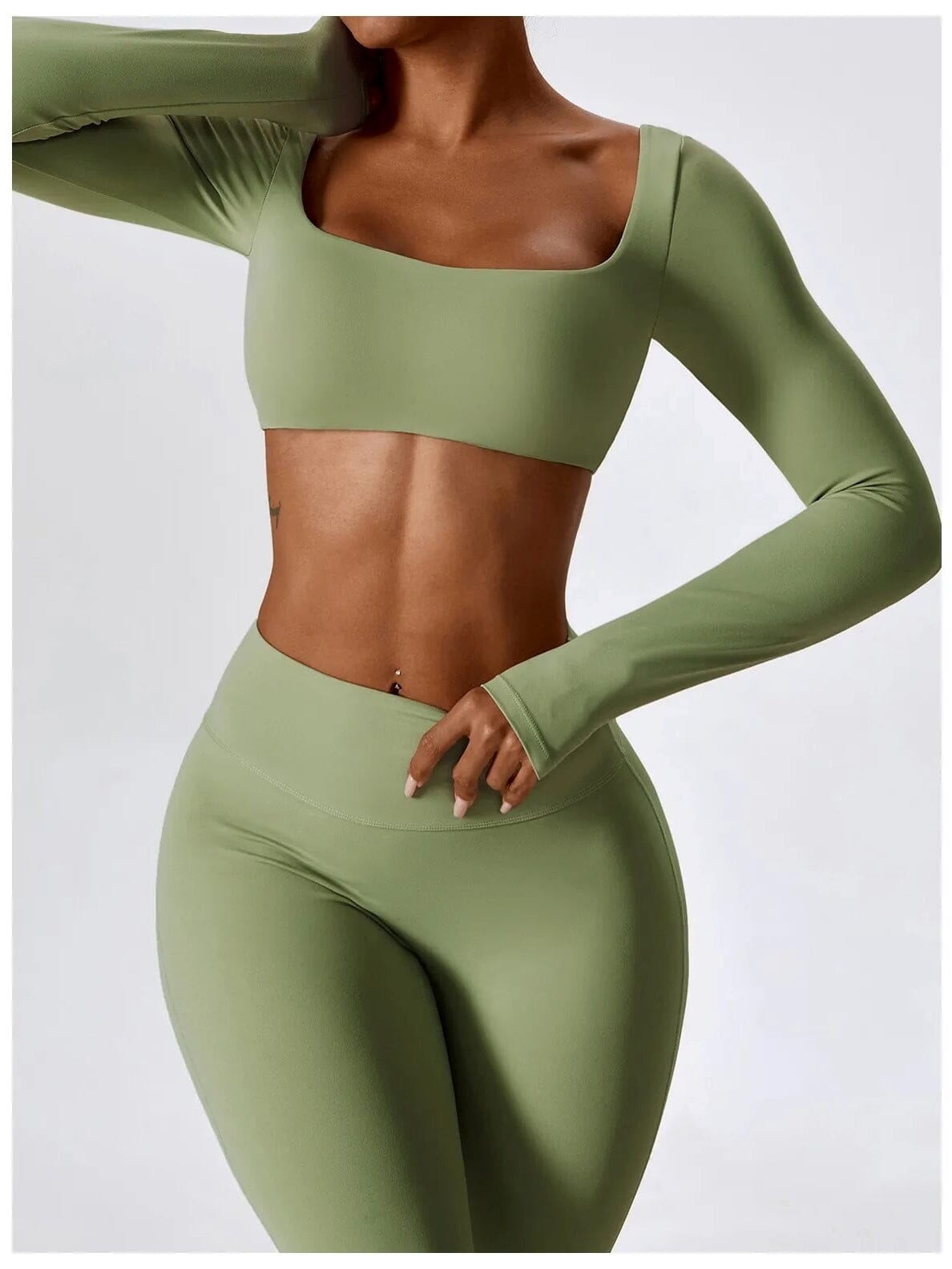 Ensemble Sport Legging Évasé Push Up