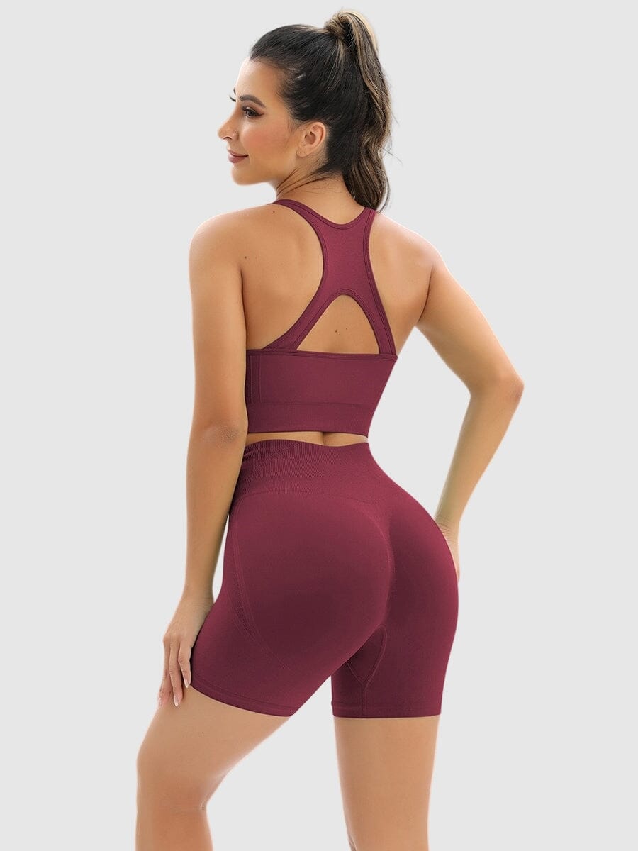 Ensemble Sport Push Up, Short et Brassière