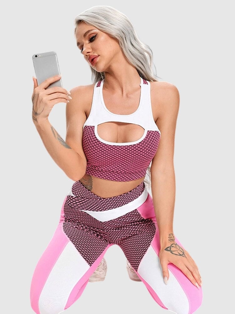 Ensemble Sport Sculptant, Legging Push Up et Brassière