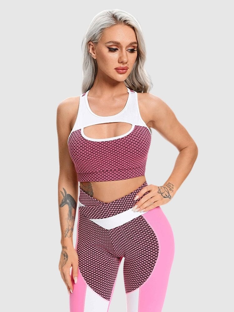 Ensemble Sport Sculptant, Legging Push Up et Brassière