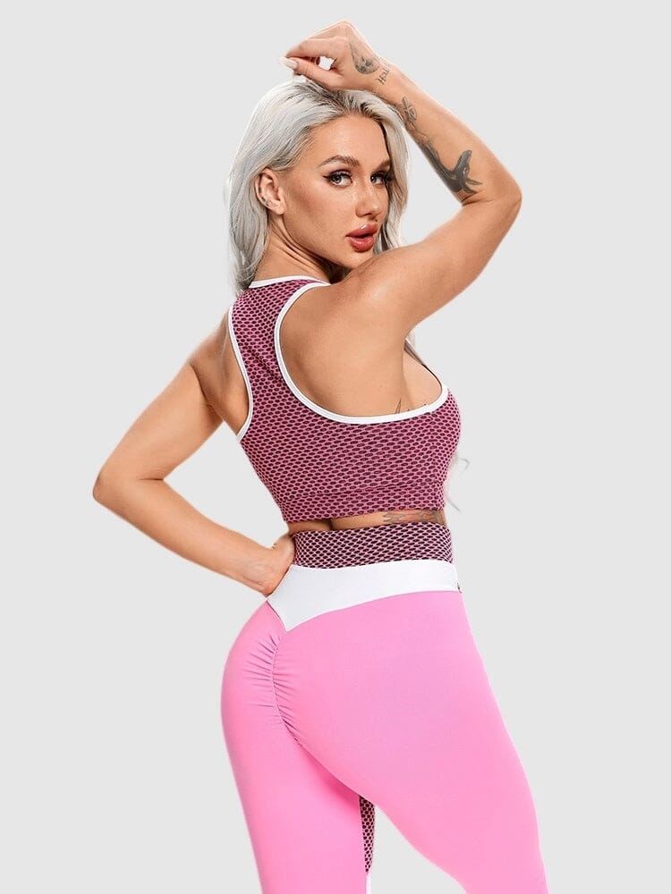 Ensemble Sport Sculptant, Legging Push Up et Brassière