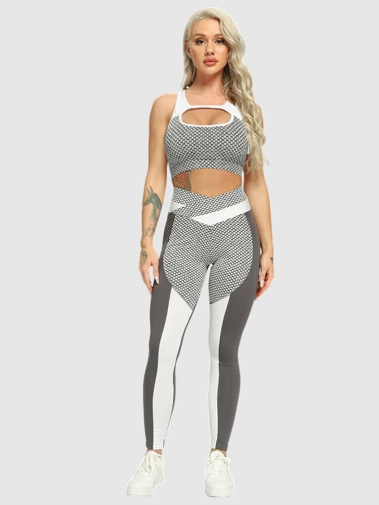 Ensemble Sport Sculptant, Legging Push Up et Brassière