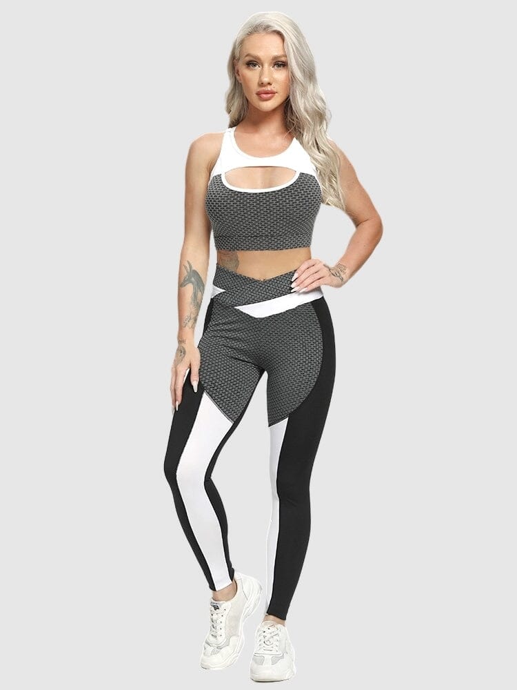 Ensemble Sport Sculptant, Legging Push Up et Brassière