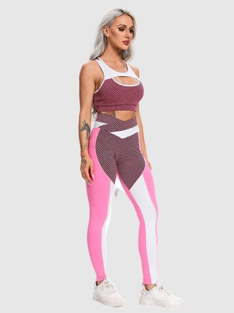 Ensemble Sport Sculptant, Legging Push Up et Brassière