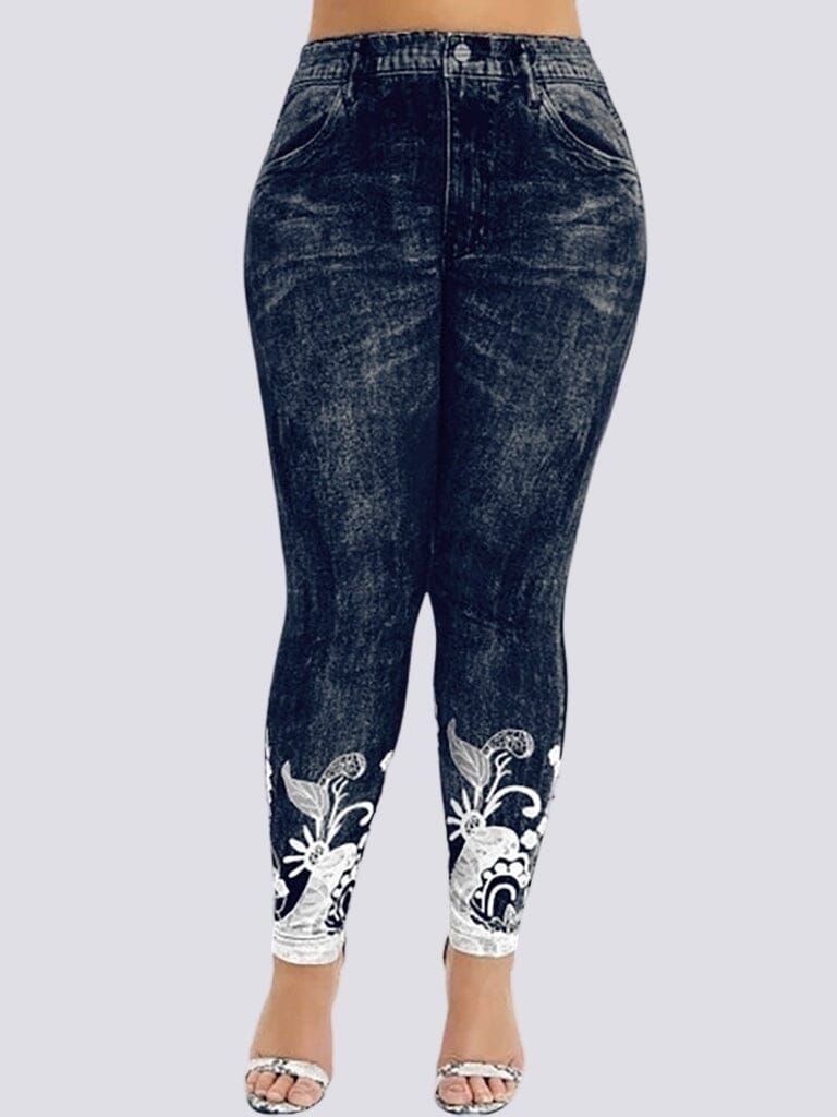 Jegging Grande Taille - Taille Haute