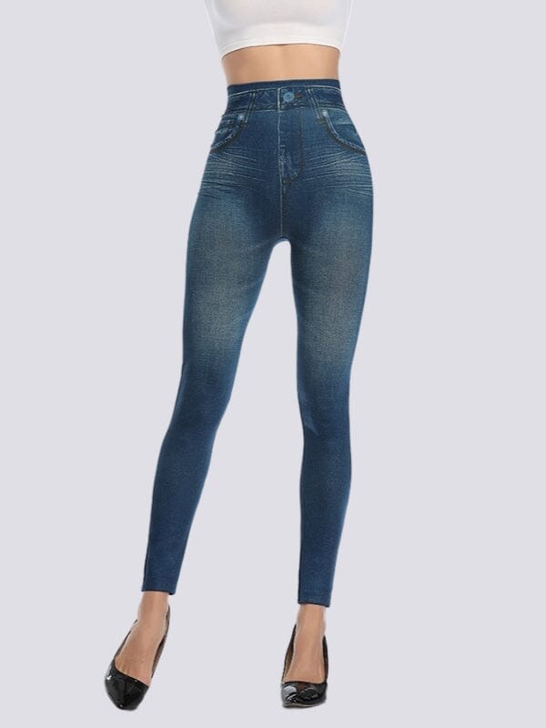 Jegging Slim Taille Haute