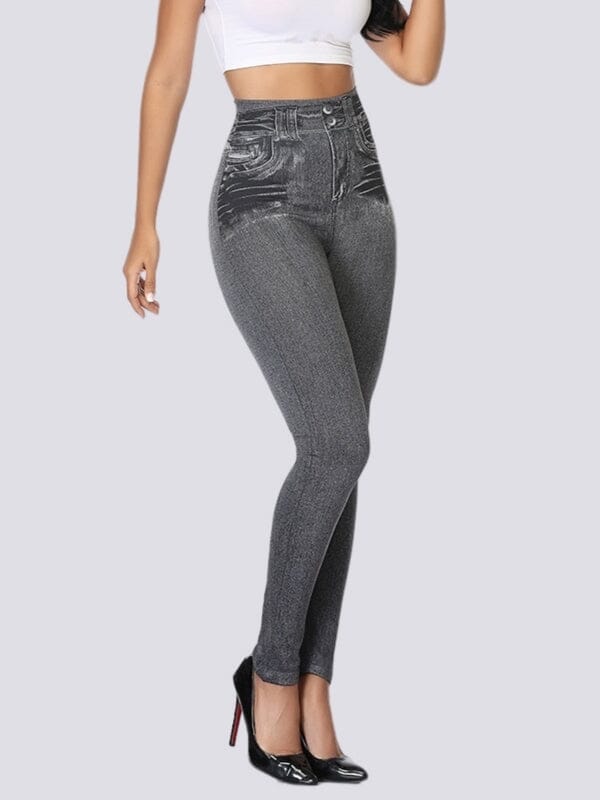 Jegging Slim Taille Haute