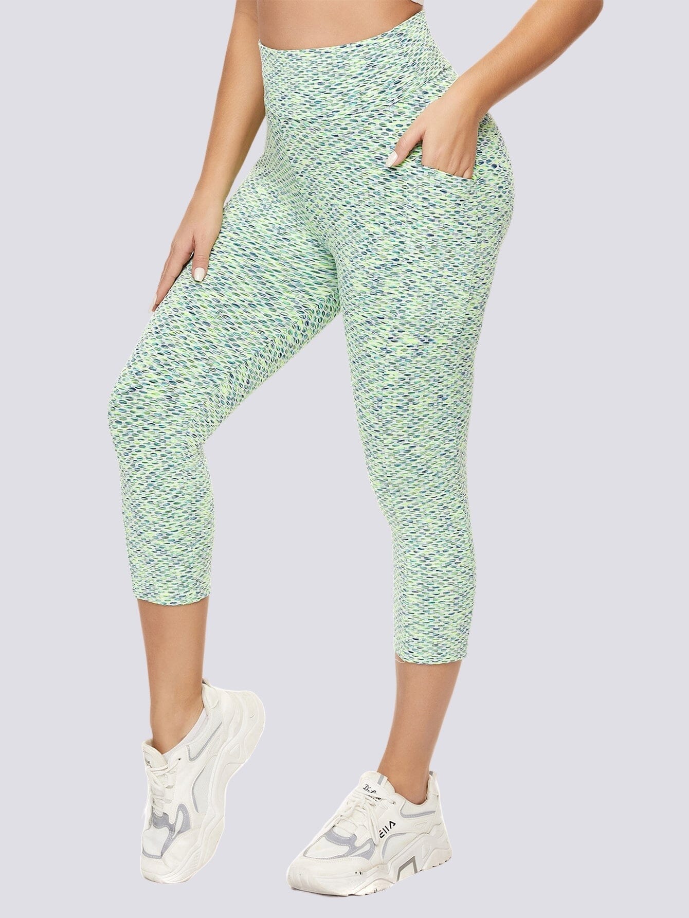 Legging 3/4 Push Up Poche