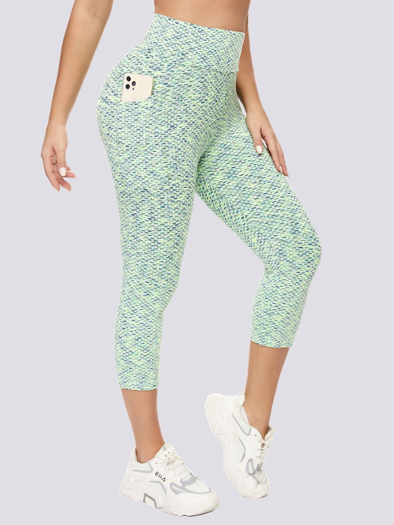 Legging 3/4 Push Up Poche