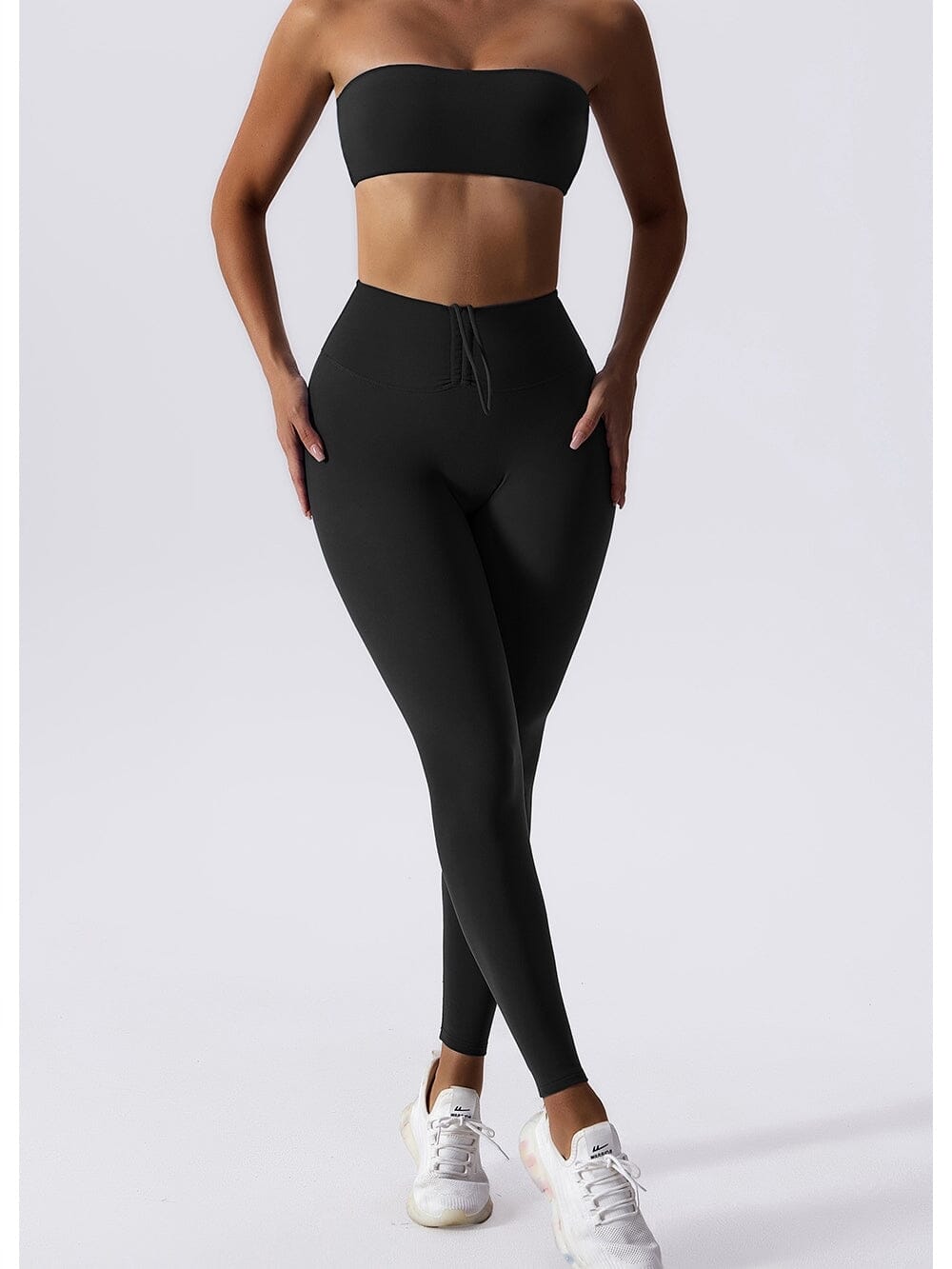 Legging avec Cordon De Serrage (Push Up)