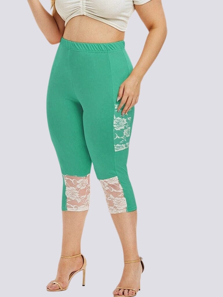 Legging Court Grande Taille (Poche)