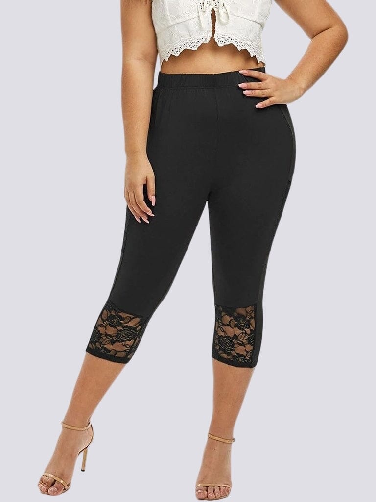 Legging Court Grande Taille (Poche)