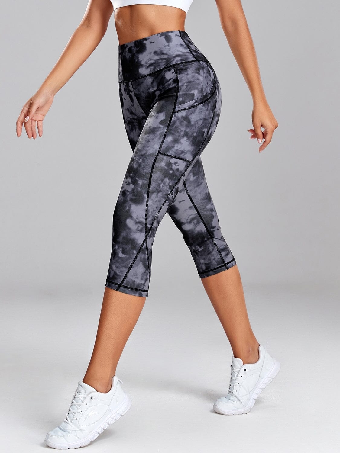 Legging Court Tie Dye Poche