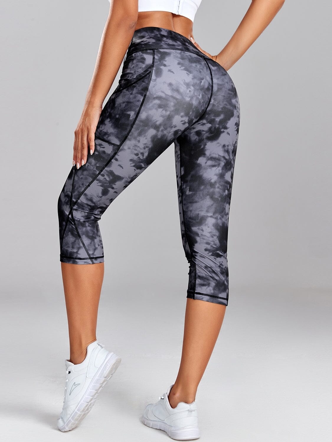 Legging Court Tie Dye Poche