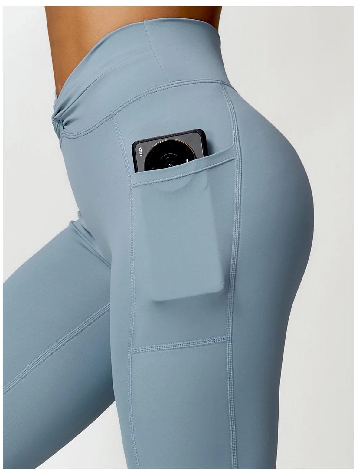 Legging Evasé Ceinture Plissée - Tendance 2024