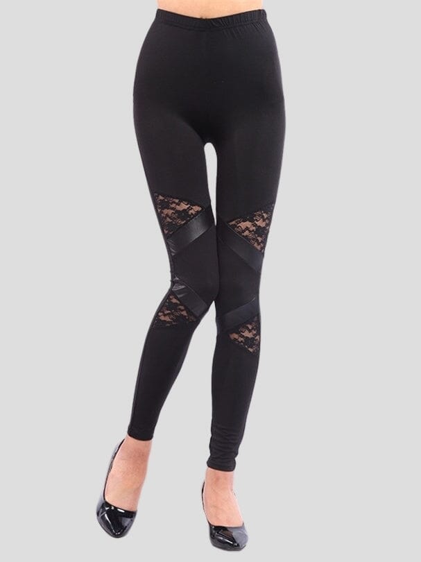 Legging Fantaisie Dentelle