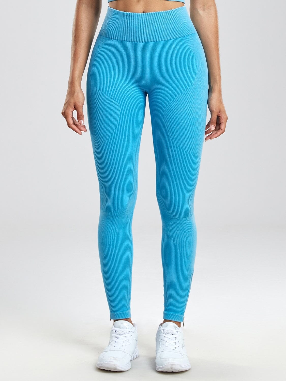 Legging Fermeture Éclair Push Up (Sans Couture)