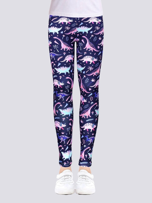 Legging Fille Dinosaure