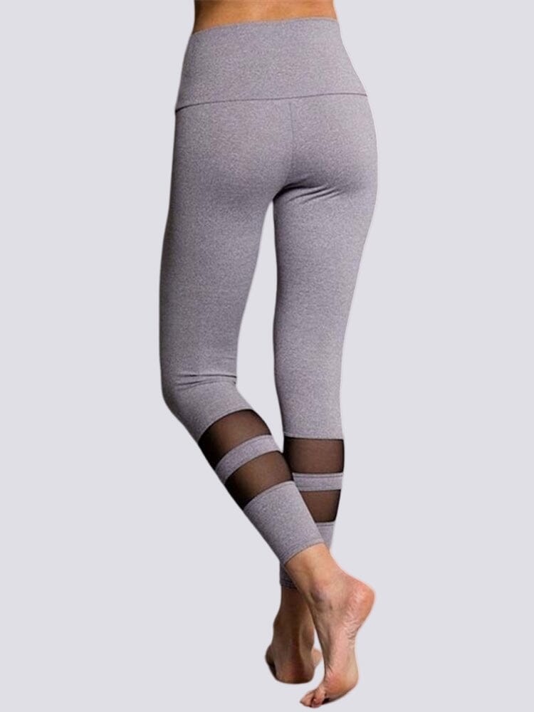 Legging Gris Taille Haute