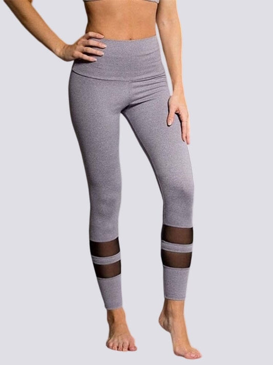 Legging Gris Taille Haute