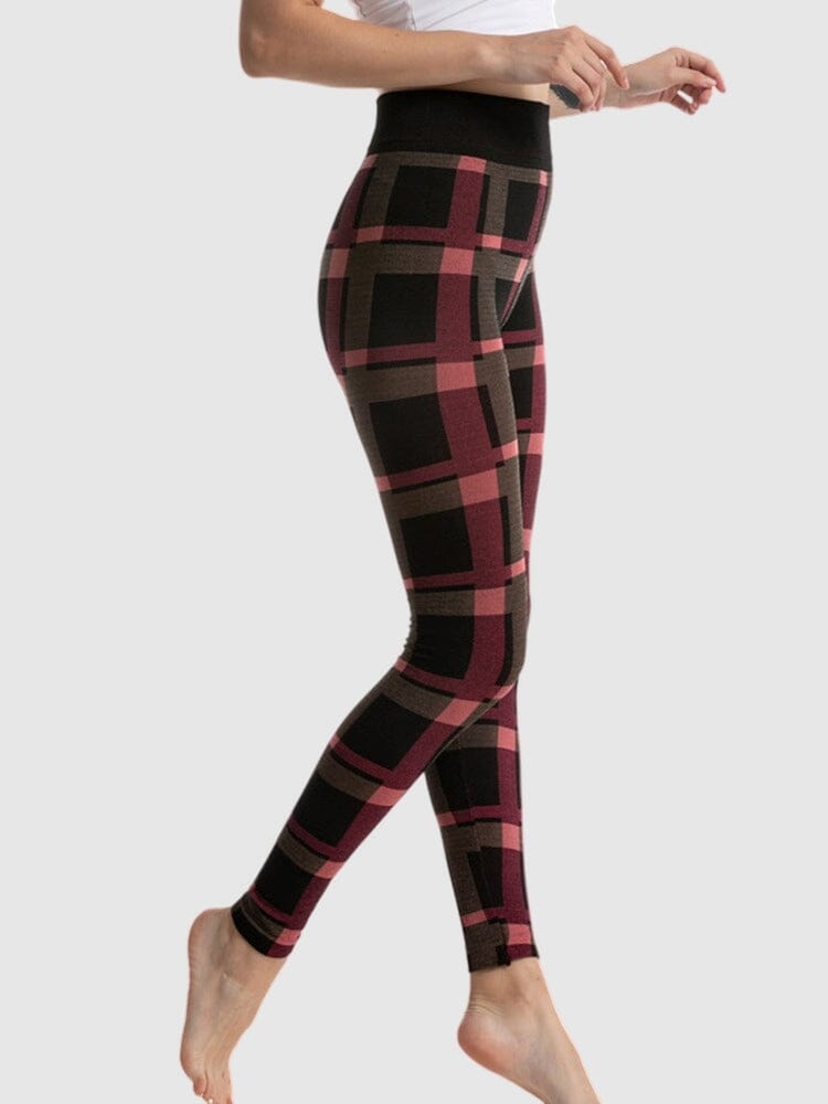 Legging Imprimé Carreaux