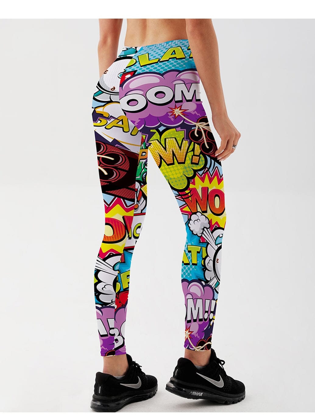 Legging Imprimé Cartoon Super Héro