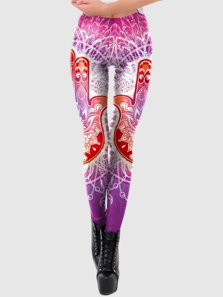 Legging Imprimé Mandala