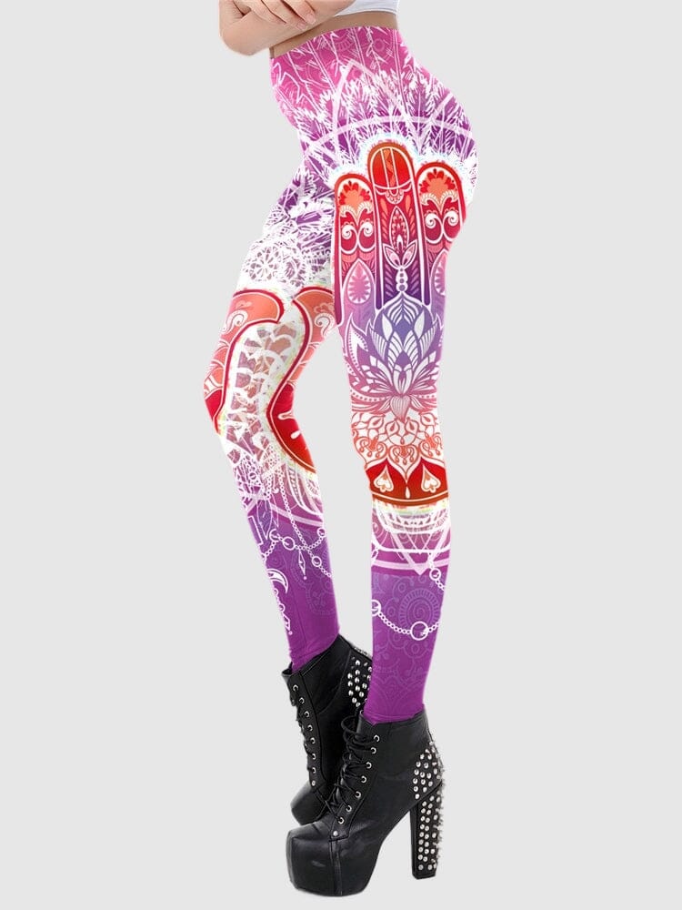 Legging Imprimé Mandala