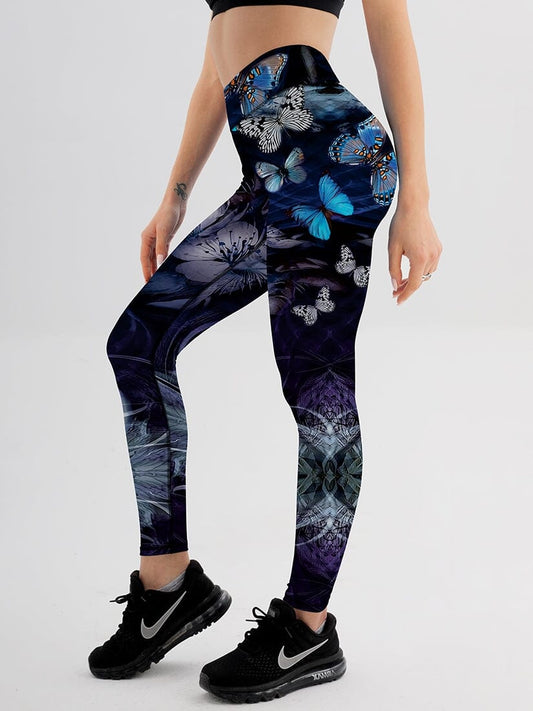 Legging Imprimé Papillon