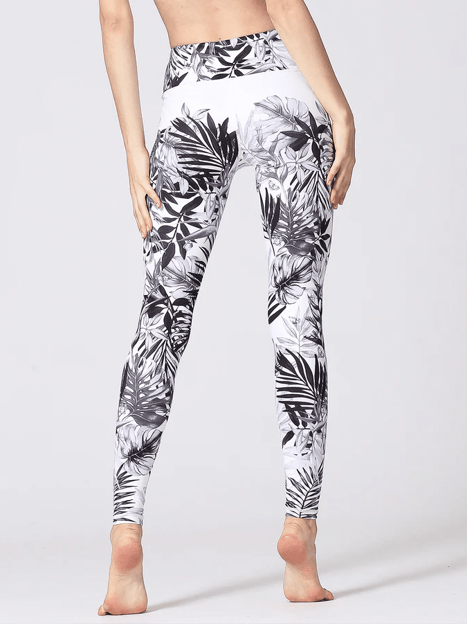 Legging Imprimé Tropical