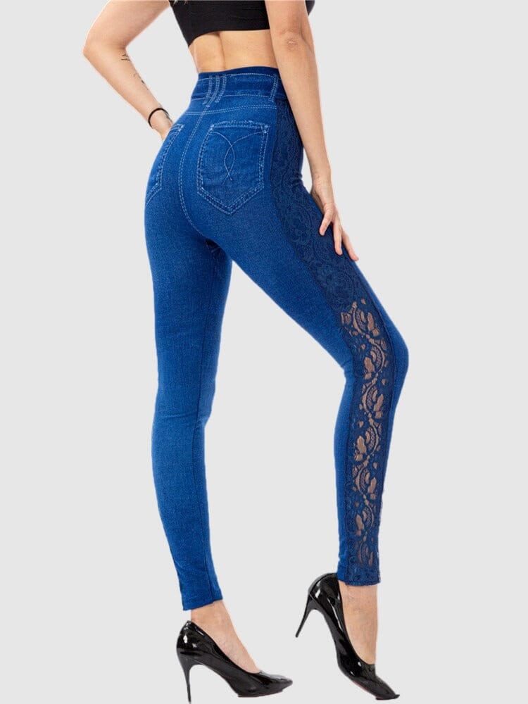 Legging Jean Taille Haute