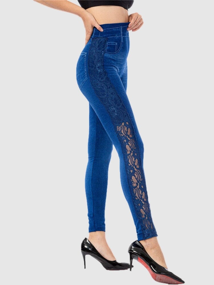 Legging Jean Taille Haute