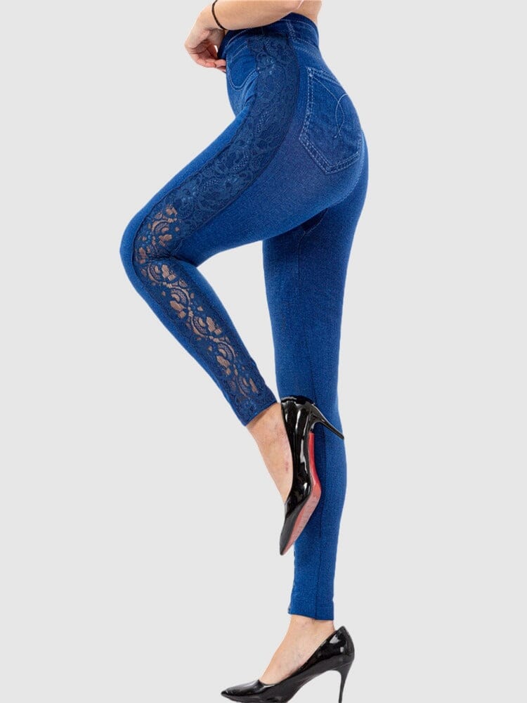 Legging Jean Taille Haute