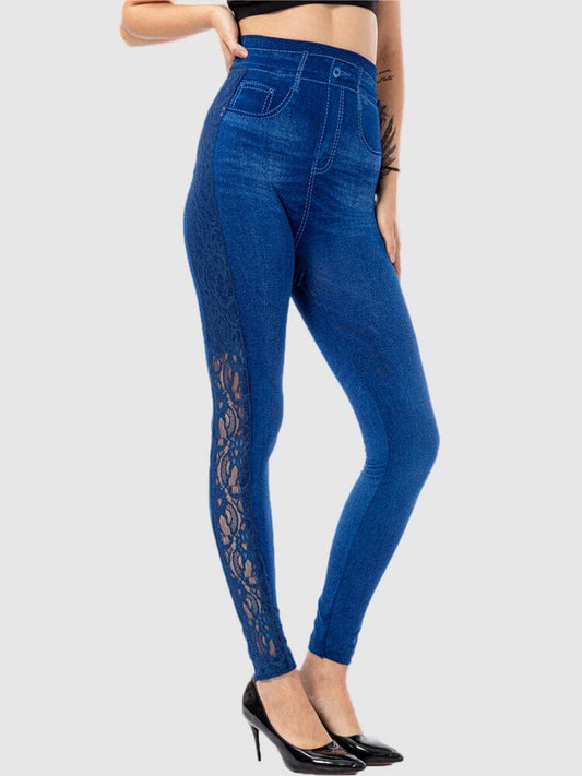 Legging Jean Taille Haute