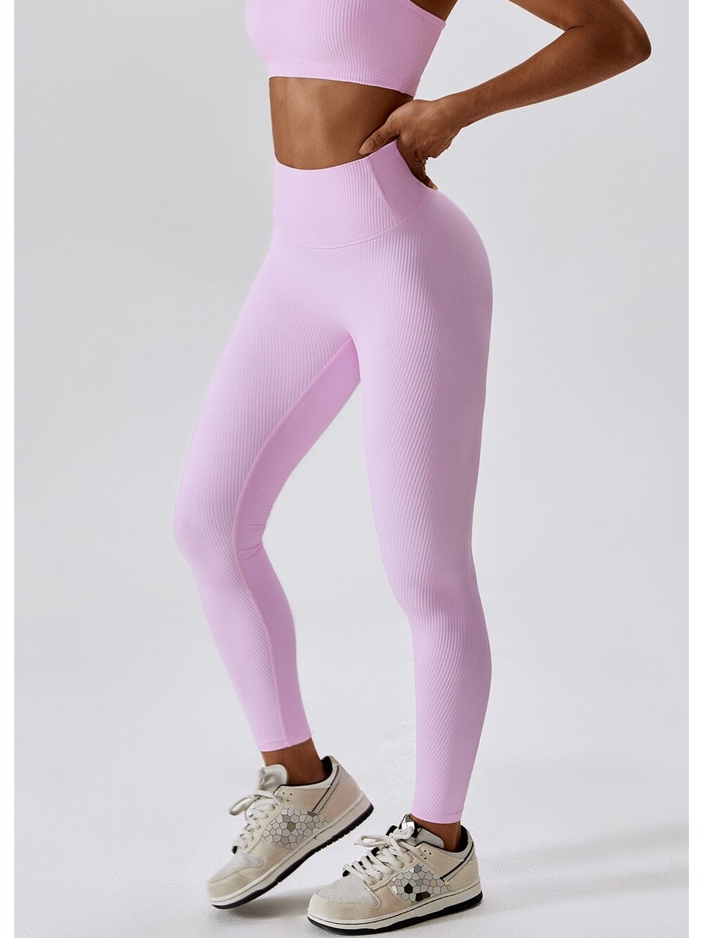 Legging Long Côtelé Push Up Sport