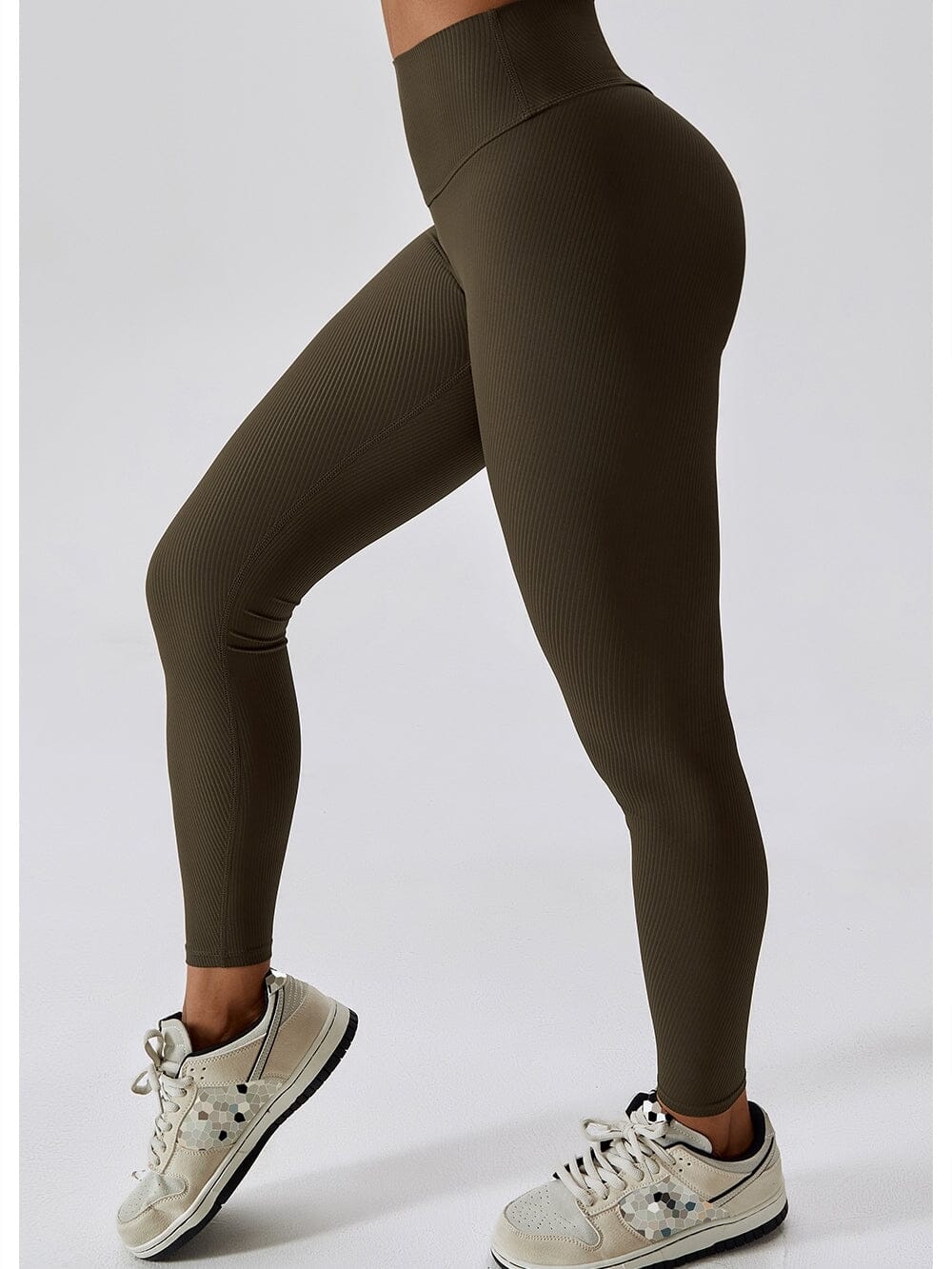 Legging Long Côtelé Push Up Sport