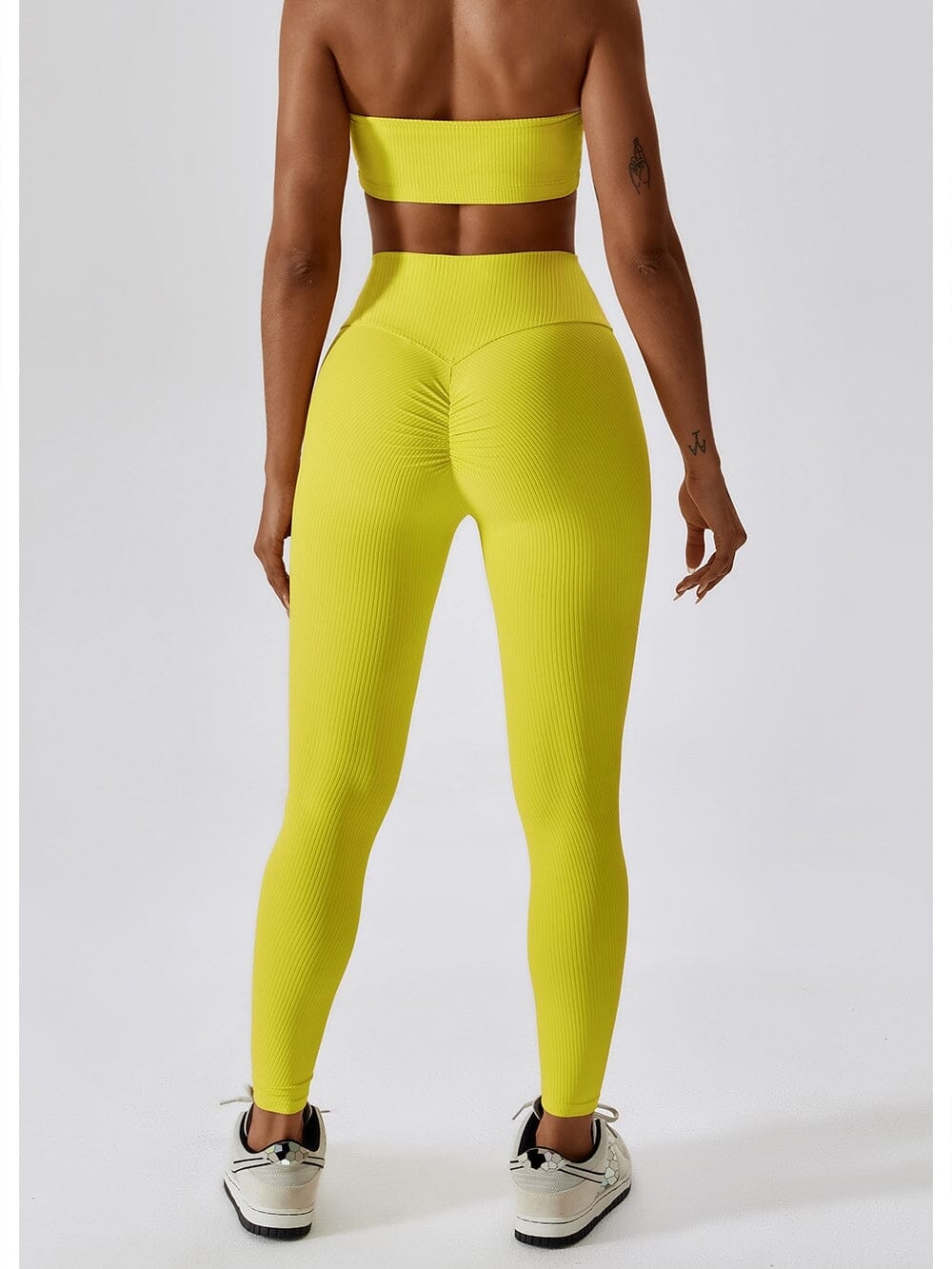 Legging Long Côtelé Push Up Sport