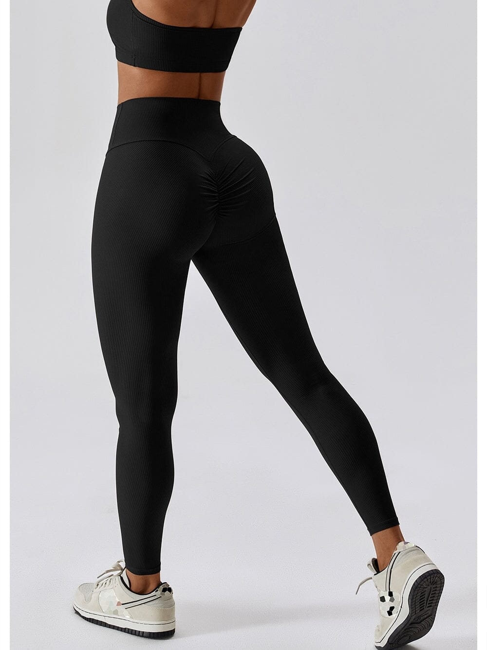 Legging Long Côtelé Push Up Sport