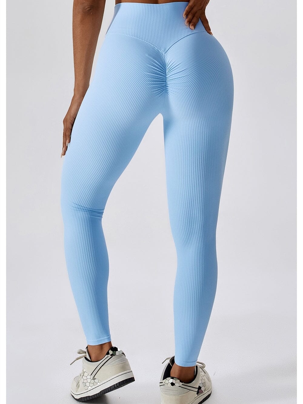 Legging Long Côtelé Push Up Sport