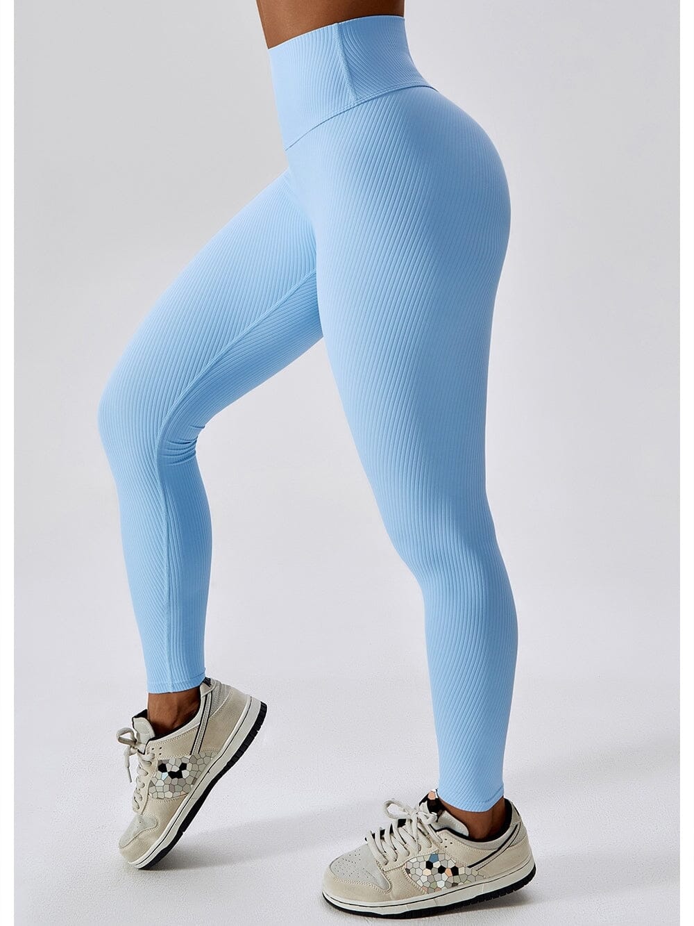 Legging Long Côtelé Push Up Sport