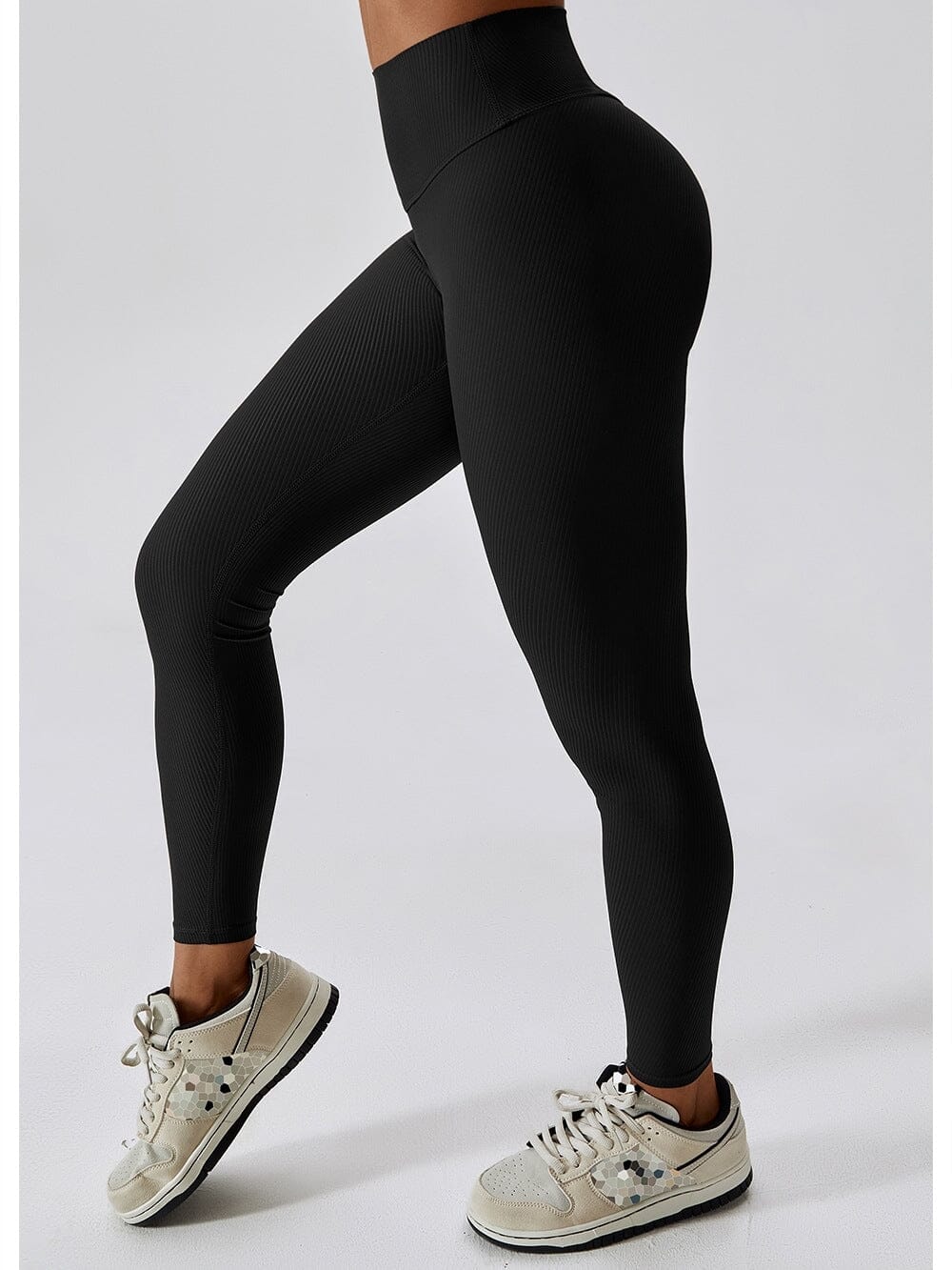 Legging Long Côtelé Push Up Sport