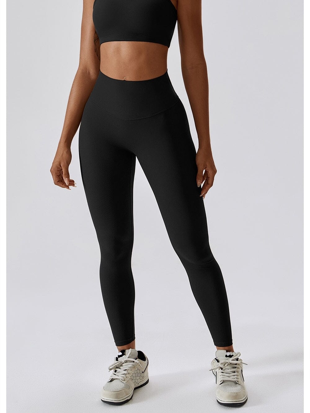 Legging Long Côtelé Push Up Sport