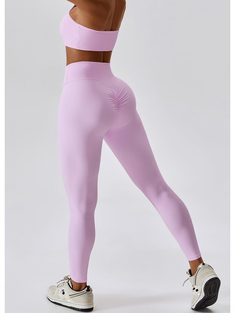 Legging Long Côtelé Push Up Sport